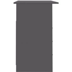 LES TENDANCES Bureau Avec Tiroirs Gris 110x50x76 Cm -France Bureau Soldes 2022 66882258 5