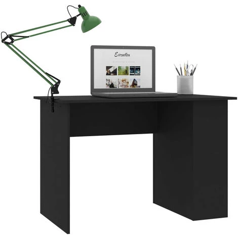 LES TENDANCES Bureau Noir 110x60x73 Cm 5 LES TENDANCES Bureau Noir 110x60x73 Cm – Image 3