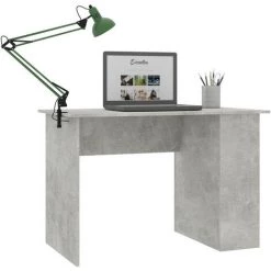 LES TENDANCES Bureau Gris Béton 110x60x73 Cm 9 LES TENDANCES Bureau Gris Béton 110x60x73 Cm -France Bureau Soldes 2022 66882269 3