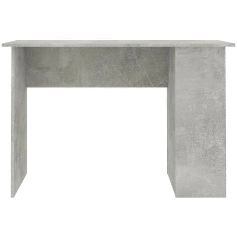 LES TENDANCES Bureau Gris Béton 110x60x73 Cm 6 LES TENDANCES Bureau Gris Béton 110x60x73 Cm – Image 4