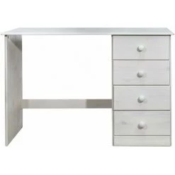 LES TENDANCES Bureau Avec 4 Tiroirs 110x50x74 Cm Bois De Pin Massif 9 LES TENDANCES Bureau Avec 4 Tiroirs 110x50x74 Cm Bois De Pin Massif -France Bureau Soldes 2022 66888058 3