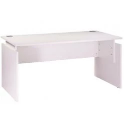 LES TENDANCES Bureau Réglable En Hauteur Blanc Hublo