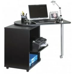 LES TENDANCES Bureau Avec Plateau Pivotant Et Rangement Noir Imprimé Drapeau Anglais Kool 105 Cm 9 LES TENDANCES Bureau Avec Plateau Pivotant Et Rangement Noir Imprimé Drapeau Anglais Kool 105 Cm -France Bureau Soldes 2022 66900796 3