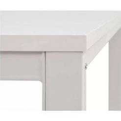 LES TENDANCES Bureau Bois Et Pieds Métal Blanc Brook -France Bureau Soldes 2022 66901181 5