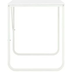 LES TENDANCES Bureau Bois Et Métal Blanc Jorka -France Bureau Soldes 2022 66902087 5