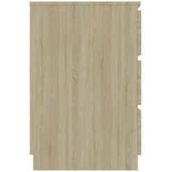 LES TENDANCES Bureau Bois Chêne Sonoma 6 Tiroirs Study 140 Cm -France Bureau Soldes 2022 66902653 3