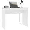 LES TENDANCES Bureau Bois Blanc Studano 90 Cm -France Bureau Soldes 2022 66903217 1