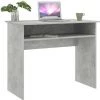 LES TENDANCES Bureau Gris Béton 90x50x74 Cm -France Bureau Soldes 2022 66903613 1