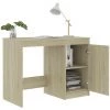 LES TENDANCES Bureau Chêne Sonoma 100x50x76 Cm