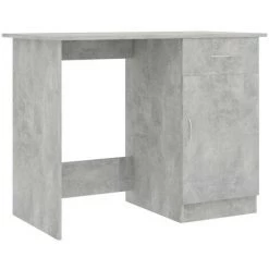LES TENDANCES Bureau Gris Béton 100 X 50 X 76 Cm 9 LES TENDANCES Bureau Gris Béton 100 X 50 X 76 Cm -France Bureau Soldes 2022 66904087 3