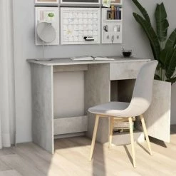LES TENDANCES Bureau Gris Béton 100 X 50 X 76 Cm 11 LES TENDANCES Bureau Gris Béton 100 X 50 X 76 Cm -France Bureau Soldes 2022 66904087 5