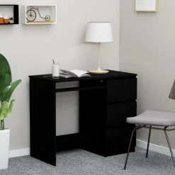 LES TENDANCES Bureau Noir 90x45x76 Cm -France Bureau Soldes 2022 66904682 2
