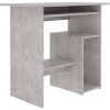 LES TENDANCES Bureau Gris Béton 80 X 45 X 74 Cm -France Bureau Soldes 2022 66904704 1
