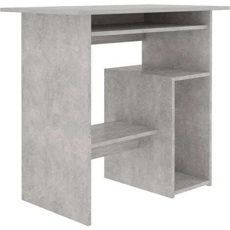 LES TENDANCES Bureau Gris Béton 80 X 45 X 74 Cm 3 LES TENDANCES Bureau Gris Béton 80 X 45 X 74 Cm
