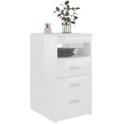 LES TENDANCES Bureau Blanc Brillant 140x50x76 Cm 10 LES TENDANCES Bureau Blanc Brillant 140x50x76 Cm -France Bureau Soldes 2022 66909886 4