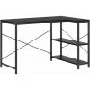 LES TENDANCES Bureau D'ordinateur Noir 110x72x70 Cm -France Bureau Soldes 2022 66925772 1