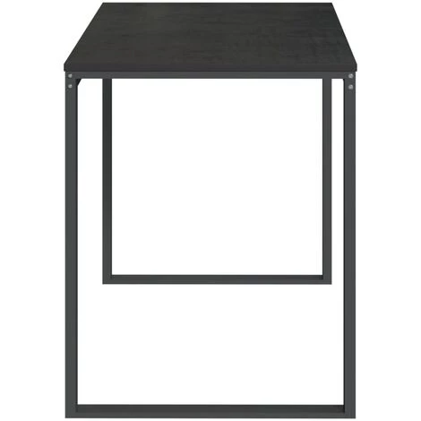 LES TENDANCES Bureau D'ordinateur Noir 110x60x73 Cm 7 LES TENDANCES Bureau D'ordinateur Noir 110x60x73 Cm – Image 5