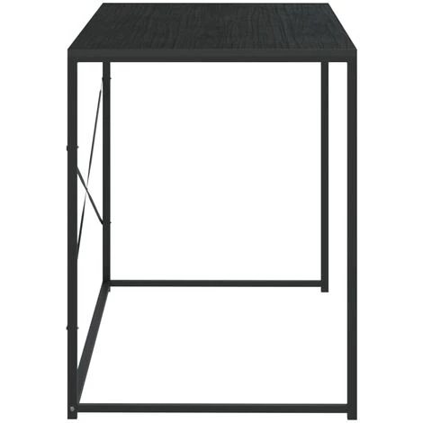 LES TENDANCES Bureau D'ordinateur Noir 110x60x70 Cm 6 LES TENDANCES Bureau D'ordinateur Noir 110x60x70 Cm – Image 4