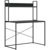 LES TENDANCES Bureau D'ordinateur Noir 110x60x138 Cm -France Bureau Soldes 2022 66926056 1