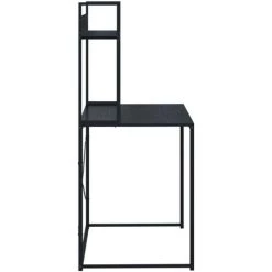 LES TENDANCES Bureau D'ordinateur Noir 110x60x138 Cm -France Bureau Soldes 2022 66926056 4