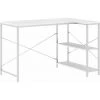 LES TENDANCES Bureau D'ordinateur Blanc 110x72x70 Cm -France Bureau Soldes 2022 66926064 1
