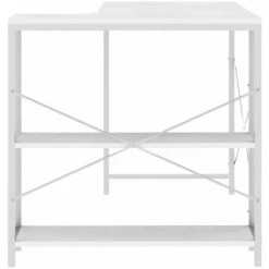 LES TENDANCES Bureau D'ordinateur Blanc 110x72x70 Cm 10 LES TENDANCES Bureau D'ordinateur Blanc 110x72x70 Cm -France Bureau Soldes 2022 66926064 4