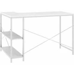 LES TENDANCES Bureau D'ordinateur Blanc 110x72x70 Cm 11 LES TENDANCES Bureau D'ordinateur Blanc 110x72x70 Cm -France Bureau Soldes 2022 66926064 5