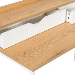 MOBILIER DECO KRISTOFER - Bureau Scandinave Avec Tiroirs En Bois Et Métal - Bois -France Bureau Soldes 2022 66951115 3