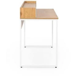 MOBILIER DECO KRISTOFER - Bureau Scandinave Avec Tiroirs En Bois Et Métal - Bois -France Bureau Soldes 2022 66951115 4