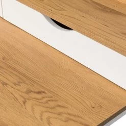 MOBILIER DECO KRISTOFER - Bureau Scandinave Avec Tiroirs En Bois Et Métal - Bois -France Bureau Soldes 2022 66951115 5