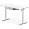 FEZIBO Bureau Assis Debout Électrique - 100*60 Cm Bureau Table Debout Réglable En Hauteur Acier T Pieds Avec Tiroir Dessous Système Anti-Collision, Panneau Contrôle à Fonctions Mémoires, Blanc -France Bureau Soldes 2022 66991807 1
