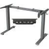 FEZIBO Bureau Assis Debout Électrique - Bureau Table Réglable En Hauteur Avec Port USB Et Type C, Système Anti-Collision, Sécurité Enfants, Panneau Contrôle De 4 Fonctions Mémoires, Cadre Gris -France Bureau Soldes 2022 66991874 1