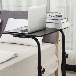 Fantablau Table De Bureau Réglable Pour Ordinateur Portable Table De Lit L.60 X 40 X 88 Cm Noir Max 30KG -France Bureau Soldes 2022 67286939 4