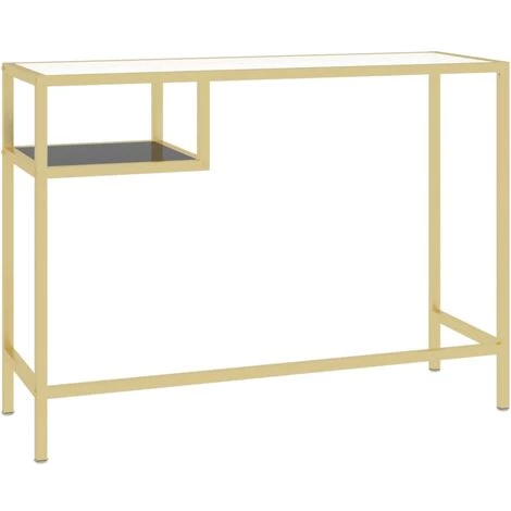 TRUE DEAL Bureau D'ordinateur Transparent 100x36x74 Cm Verre Trempé 7 TRUE DEAL Bureau D'ordinateur Transparent 100x36x74 Cm Verre Trempé – Image 5
