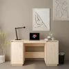 TRUE DEAL Bureau 140x50x75 Cm Bois Massif De Pin -France Bureau Soldes 2022 67297927 1