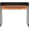 DOC&ET² Bureau Noir Et Marron 90x60x88 Cm - Noir