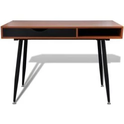 DOC&ET² Table D'ordinateur Marron - Brun -France Bureau Soldes 2022 67319054 3