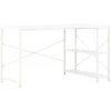 DOC&ET² Bureau D'ordinateur Blanc 120 X 72 X 70 Cm - Blanc