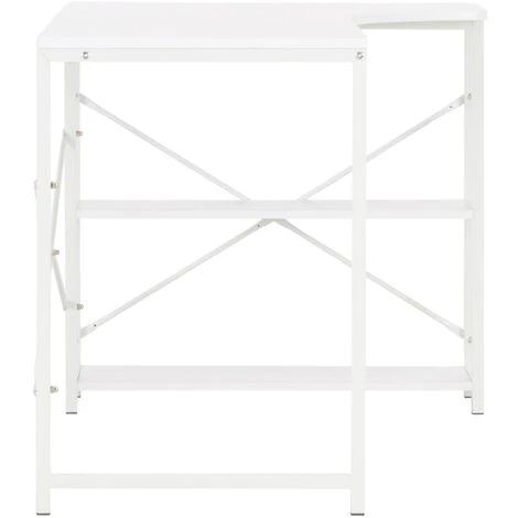 DOC&ET² Bureau D'ordinateur Blanc 120 X 72 X 70 Cm - Blanc 7 DOC&ET² Bureau D'ordinateur Blanc 120 X 72 X 70 Cm - Blanc – Image 5