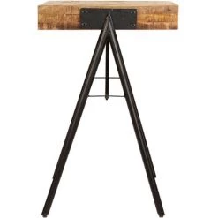 DOC&ET² Table à écrire Bois De Manguier Massif 118 X 50 X 75 Cm - Brun -France Bureau Soldes 2022 67319212 4