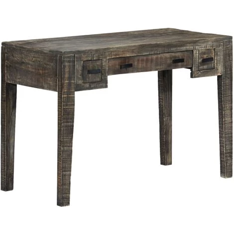 DOC&ET² Bureau Noir 110 X 50 X 75 Cm Bois De Manguier Massif 3 DOC&ET² Bureau Noir 110 X 50 X 75 Cm Bois De Manguier Massif