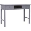 DOC&ET² Bureau Gris 110 X 45 X 76 Cm Bois - Gris -France Bureau Soldes 2022 67321092 1