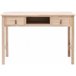 DOC&ET² Bureau Naturel 110 X 45 X 76 Cm Bois - Brun -France Bureau Soldes 2022 67321306 3