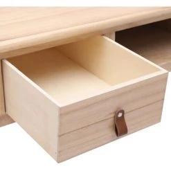 DOC&ET² Bureau Naturel 110 X 45 X 76 Cm Bois - Brun -France Bureau Soldes 2022 67321306 5