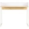 DOC&ET² Bureau Blanc Et Chêne 90 X 60 X 88 Cm - Blanc 1 DOC&ET² Bureau Blanc Et Chêne 90 X 60 X 88 Cm - Blanc -France Bureau Soldes 2022 67322122 1