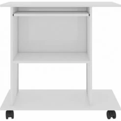 DOC&ET² Bureau D'ordinateur Blanc Brillant 80x50x75 Cm Aggloméré - Blanc 10 DOC&ET² Bureau D'ordinateur Blanc Brillant 80x50x75 Cm Aggloméré - Blanc -France Bureau Soldes 2022 67322492 4