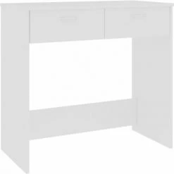 DOC&ET² Bureau Blanc 80x40x75 Cm Aggloméré - Blanc