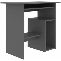 DOC&ET² Bureau Gris 80 X 45 X 74 Cm Aggloméré - Gris