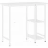 DOC&ET² Bureau D'ordinateur Blanc 80x40x72 Cm MDF Et Métal - Blanc 2 DOC&ET² Bureau D'ordinateur Blanc 80x40x72 Cm MDF Et Métal - Blanc -France Bureau Soldes 2022 67323275 1