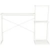 DOC&ET² Bureau Avec étagère Blanc 116x50x93 Cm - Blanc -France Bureau Soldes 2022 67323332 1